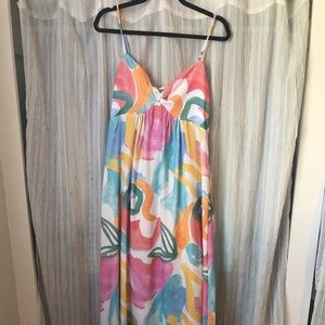 Show Me Your Mumu maxi dress💗💚💛